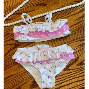NEW✨ JUICY COUTURE 2 Pc Swim 👙 Bikini 12-18m